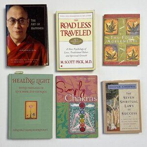 Bundle 6x set Spiritual and Self-Help Book personal development